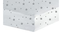 Trois Kilos Sept - Drap housse bébé 60x120 cm 100% coton OEKO-TEX Jersey extensible Étoiles