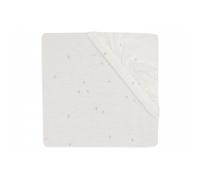 Jollein Drap-housse en jersey Twinkling Wild Rose pour lit d'enfant 100% coton Oeko-TEX 60 x 120 cm