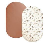 Drap-Housse 70 x 35 cm Pour Lit d'Appoint, Poussette, Nid de Bébé - Housse de Matelas, Accessoires Pour Berceau