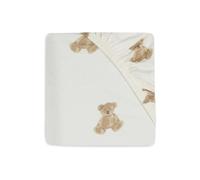 Jollein Drap housse en jersey Teddy Bear 100% coton Certifié Oeko-TEX Écru 70 x 140 cm