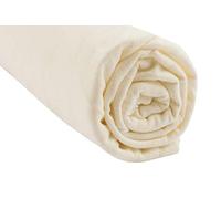 Drap Housse 90x140 cm 100% Coton Bio Lit Évolutif Enfant | Écru Naturel | Doux & Agreable| Extensible & Respirant | Sommeil sain | Marque Easy Dort | Certifié GOTS et Oeko-Tex | Fabriqué en Europe