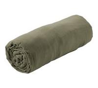 Drap Housse 90x190cm Gaze de Coton Romarin - OUREA - ALTOBUY Vert G