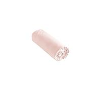 Drap Housse 90x200cm Coton Coloris Barbe à papa - SAMIA -