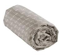 Drap Housse en Coton "Aristide" 160x200cm Naturel