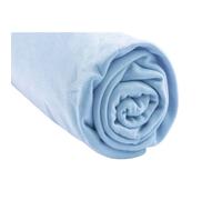 Drap housse Bambou 90x190 / 90x200 Couleur - Ciel Ciel