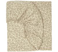 Drap housse bébé en gaze de coton (70 x 140 cm) light green yumiko