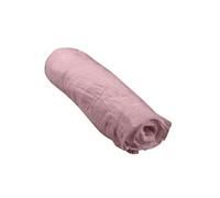 Generique Drap-housse Bébé Douceur 100% gaze de coton 60 x 120 cm Rose