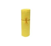 Drap housse bébé jersey bio jaune or 70x140