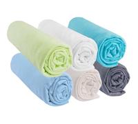 Lot de 6 Draps Housse 40x80 / 40x90 cm Lit Bébé, Berceau, Couffin | 100% Coton | OCÉAN | Extensible Respirant | Sommeil sain | Marque Easy Dort | Certifié Oeko-Tex | Fabriqué en Europe