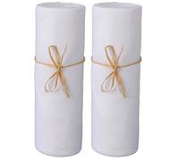 Drap housse bébé - P'tit Basile - Lot de 2 - Coton bio - 70x140 cm - Élastique de maintien