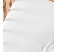 Drap Housse bébé Satin de Coton Bio lavé