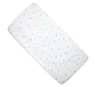 Drap housse berceau coton stella blanc