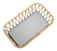 Drap housse berceau gaze coton carreaux