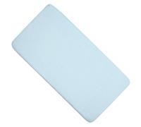 Drap Housse Berceau En Gaze De Coton Jeanne Bleu 40X80