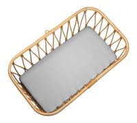 Drap housse berceau gaze coton carreaux