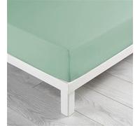 Douceur d'Intérieur – Drap-housse Biolina Sauge – 140 x 190 cm – 100% coton bio
