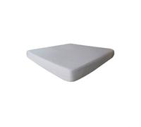 Drap housse blanc 140x200 cm tencel -