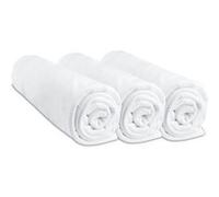 Lot de 3 Draps Housse 32x72 cm Bébé pour Couffin Berceau Nacelle Lit Bébé | 100% Coton | Extensible | Doux & Respirant | Marque Easy Dort |Label Oeko-Tex | Fabriqué en Europe