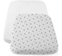 Drap housse blanc 60x120 cm coton - chicco Blanc G
