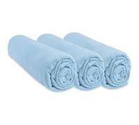Drap housse blanc 60x120 cm jersey - bebegavroche bleu G