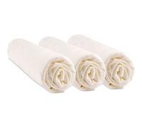 Drap housse blanc 70x140 cm bambou - GENERIQUE Blanc G