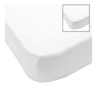 Drap housse blanc 70x140 cm coton - babycalin Blanc G
