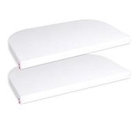 Drap housse blanc 81x80 cm coton - babybay blanc