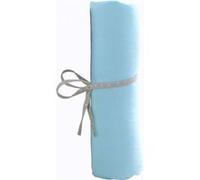 BabyCalin - Drap housse 60x120x15cm Bleu certifié OEKO-TEX