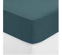 Drap Housse "Intérieur" 140x190cm Bleu Orage