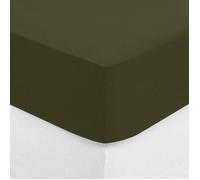 Atmosphera Drap-housse « Intérieur » 140x190 cm Kaki Kaki G