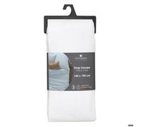 Atmosphera Drap-housse Créateur d'intérieur "Intérieur" 140x190 cm Coton Blanc Bonnet H30 cm