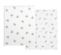 Drap housse Chicco Bambou Vert 58x110 cm bois