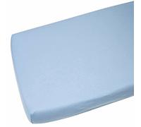 Drap-housse Compatible avec Chicco Next 2 Me 100% coton - bleu