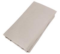 Drap housse CONCERTO satin de coton 140x200 cm bonnet 35 cm uni beige Lin