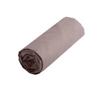 Drap housse - Confort - Taupe - 90 x 190 cm - 100% coton - Lavable