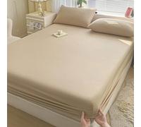 Drap Housse Coton 180x200 Drap Housse Matelas éPais Coton 30 Cm Protege Sommier Protege Matelas Doux Et Confortable pour Nid Douillet(#16,180x200cm)