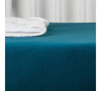 Drap Housse en Coton Bio Jersey - 120 x 60 cm - Coloris: Bleu Nuit