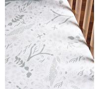 Drap housse coton bio pour lit bébé yukari douceur yukari tilleul 70X140