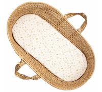 Drap housse couffin en coton sidonia sidonia, beige, écru, blanc 30X70