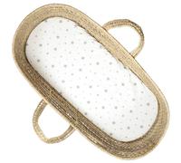Drap housse couffin ovale stella blanc