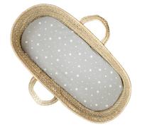 Drap housse couffin ovale stella gris