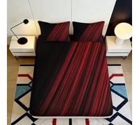 Drap Housse Crâne Pirate 3D Printed Microfibre Antidérapant Décor Chambre Housse Lit Vaisseau Fantôme Facile à Entretenir 90x200x25cm