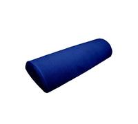Drap housse de protection en éponge pour coussin demi-rond 66 cm x 22 cm x 12 cm de table de massage - Bleu Azur -