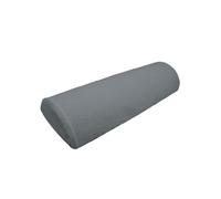 Vivezen ® Drap Housse De Protection En Éponge Pour Coussin Demi-Rond 66 Cm X 22 Cm X 12 Cm De Table De Massage - Gris