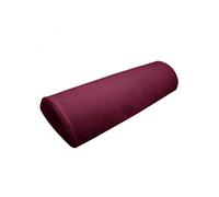 Drap housse de protection en éponge pour coussin demi-rond 66 cm x 22 cm x 12 cm de table de massage - Prune - Vivezen Prune G