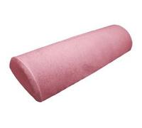 Drap housse de protection en éponge pour coussin demi-rond 66 cm x 22 cm x 12 cm de table de massage - Rose pastel - Vivezen Rose pastel G