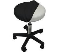 Drap housse de protection en éponge pour tabouret rond - Noir - Vivezen