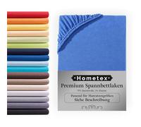 Drap housse de qualité supérieure pour les lits à sommier et les lits à eau | Qualité exclusive - 190 g/m² | Norme ÖKO-TEX Royal 180 - 200 x 200 - 220 cm de hauteur de barre jusqu'à 40 cm