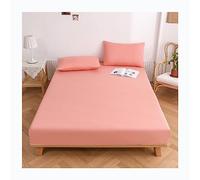 Drap-housse double poche profonde 100 % coton élastique literie de luxe bon ajustement pour protège-matelas profonds de 2 à 10,6 pouces (couleur : A, taille : jumeaux)