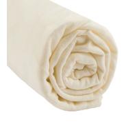 Drap housse - EASY DORT - King Size 160x200 cm - 100% coton bio - Coloris écru - Certifié Oekotex